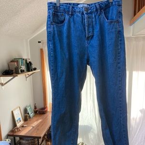 Mom style jeans